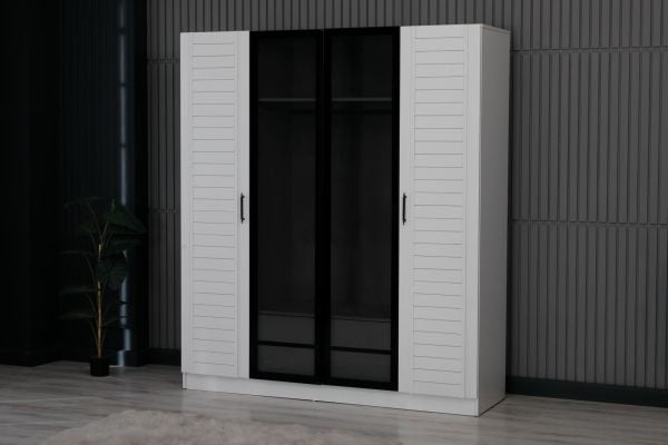 Hira 4 Kapılı Dolap