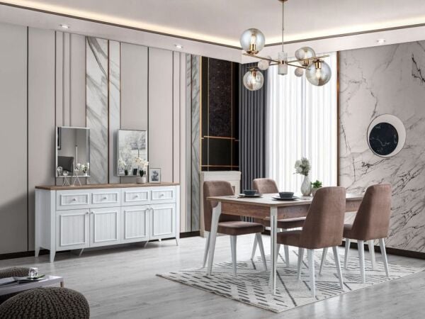 Kelebek Yemek Odası Takımı