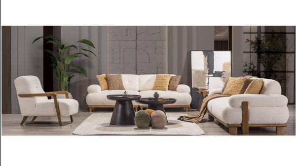 Vintage Panda Koltuk Takımı