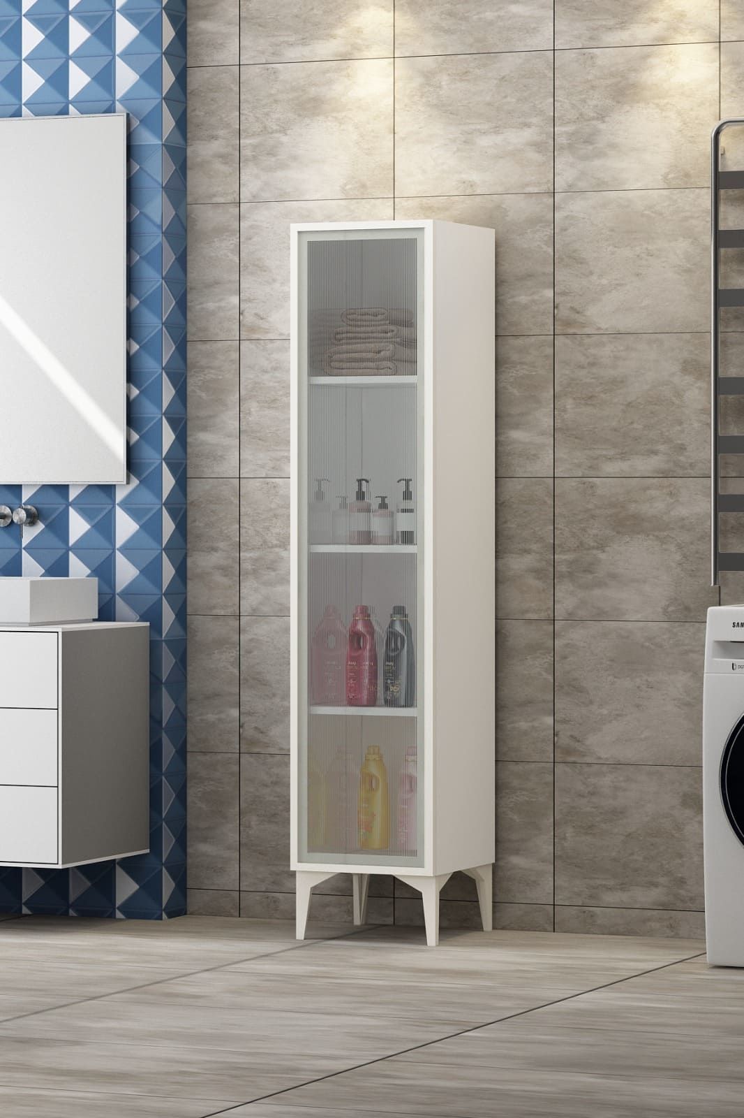 Eny Banyo Dolabı tekli dolap