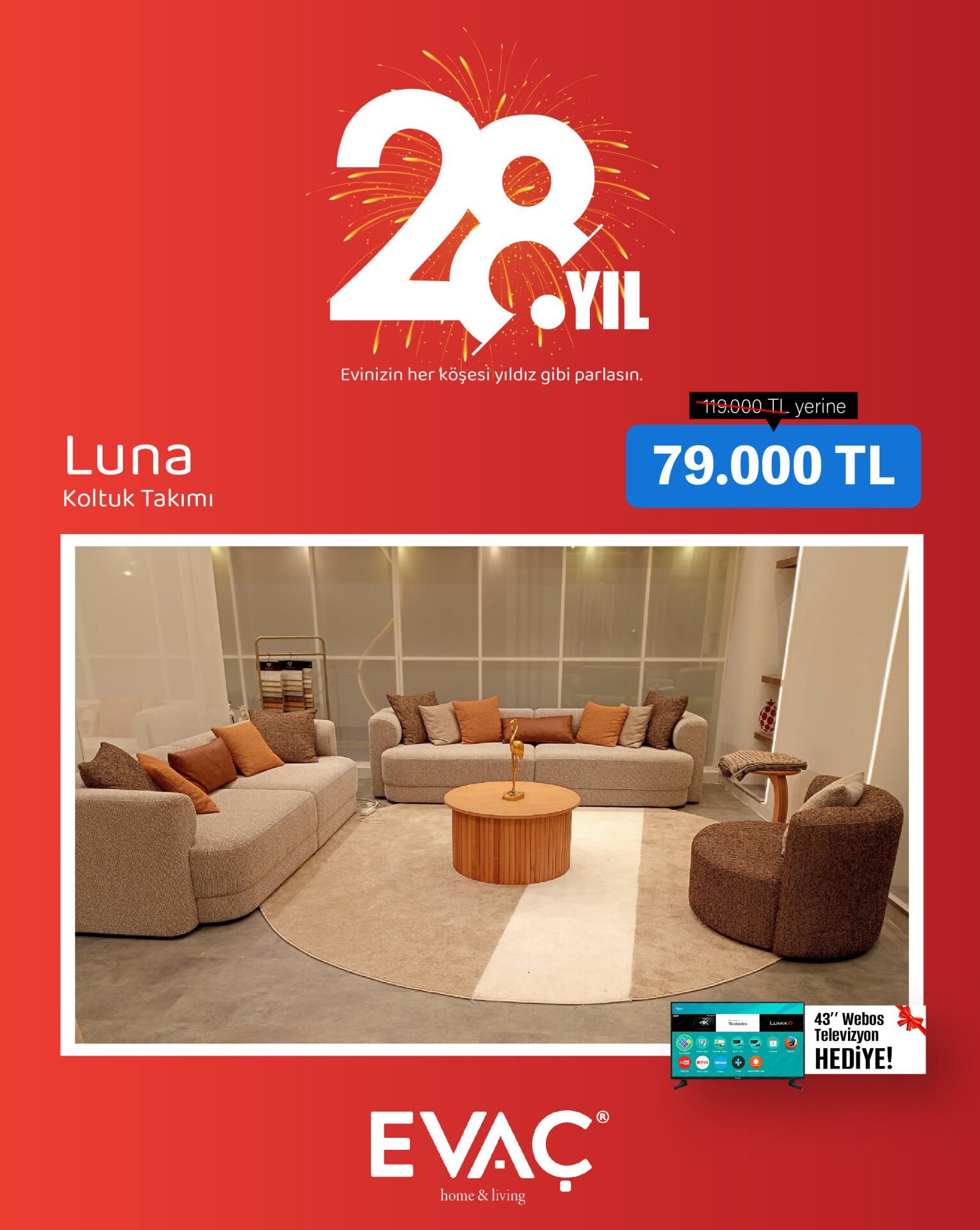 Luna Koltuk Takımı
