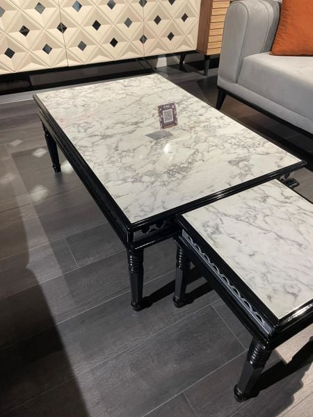 Outlet Sarı Avangart Orta Sehpa