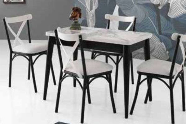 Mercan Masa Takımı-sv636 Yonca Sandalye