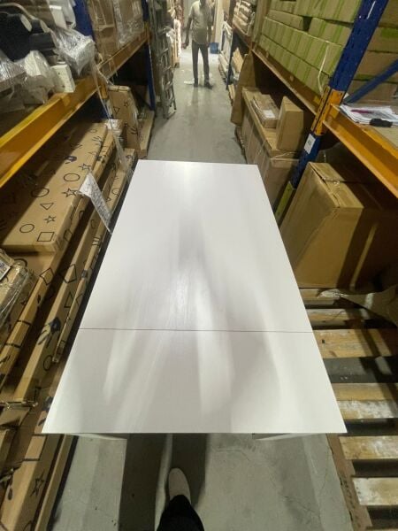 Outlet White Masa + 6 Sandalye