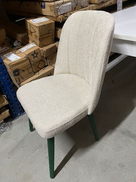 Outlet White Masa + 6 Sandalye