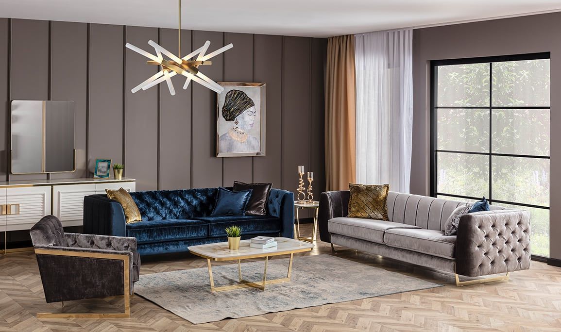 Gloria 4+3 Koltuk Takımı