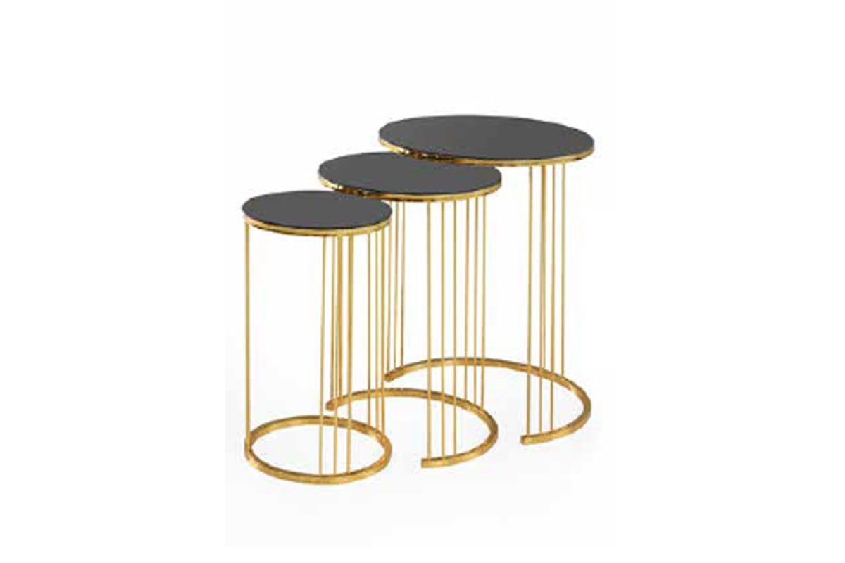 Çubuk Zigon Sehpa - Gold
