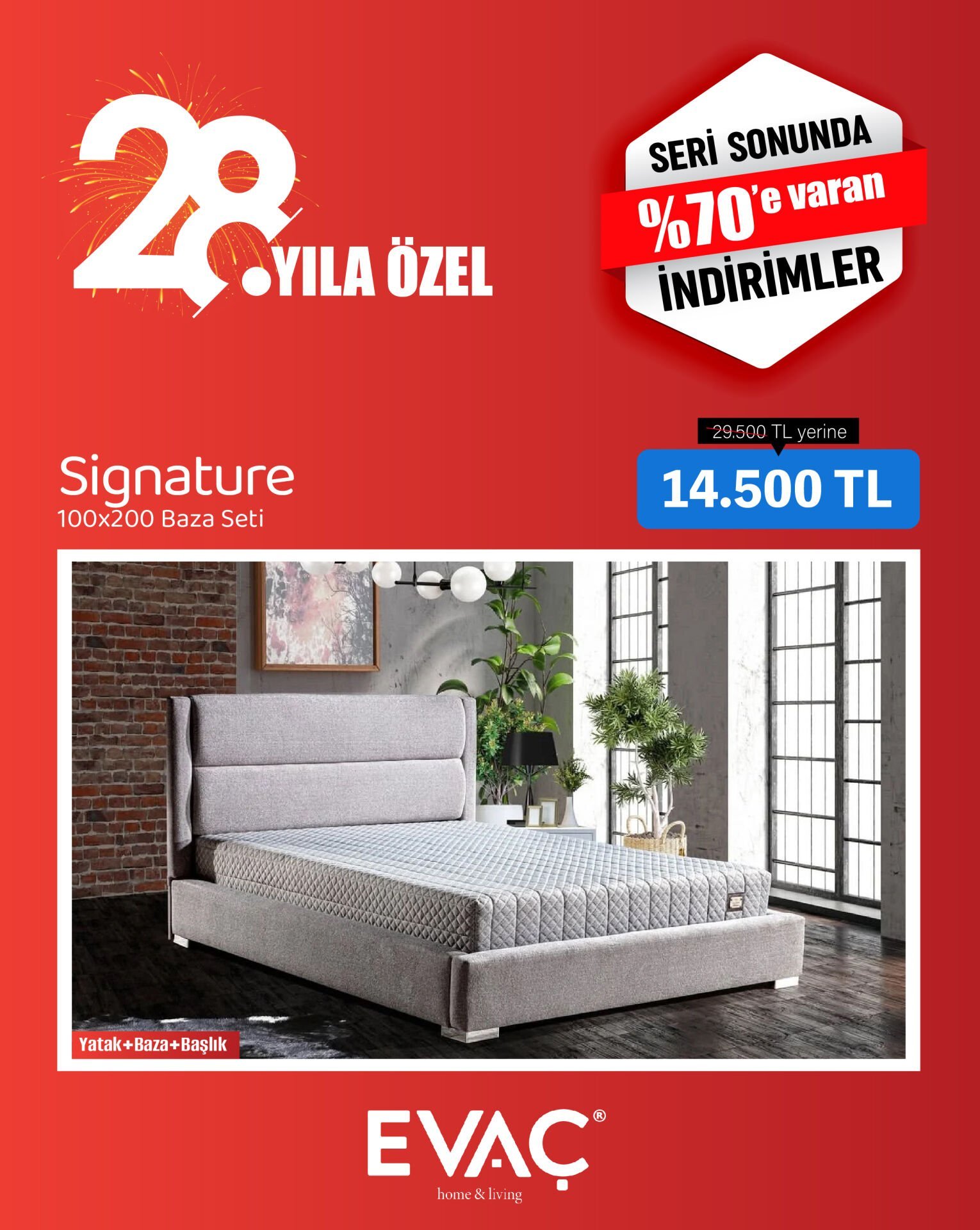 Outlet Signature 100x200 Baza Seti