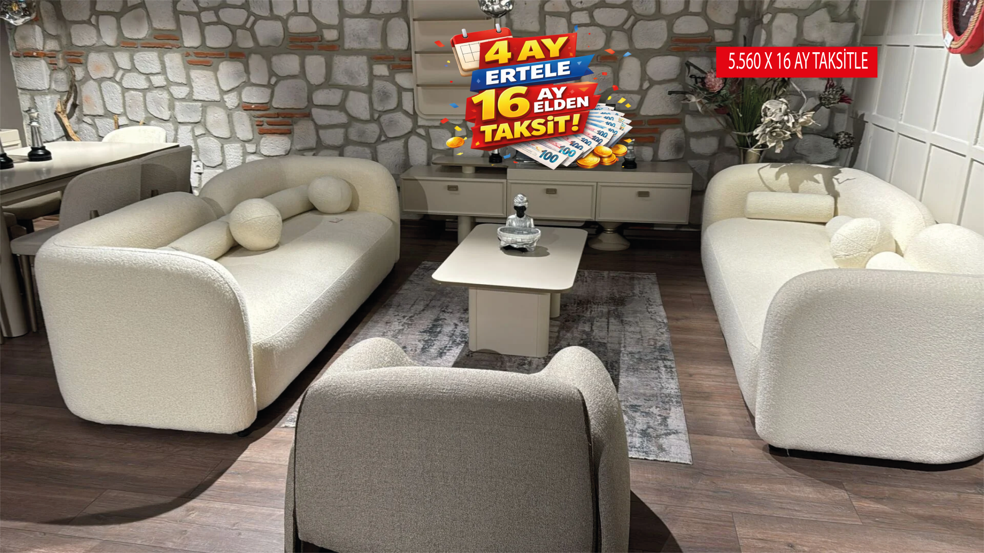 Bodrum Koltuk Takımı