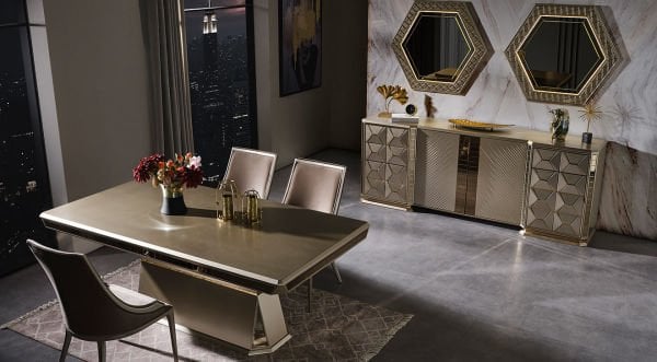 Prada Luxury Yemek Odası Takımı