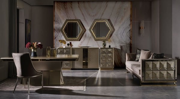 Prada Luxury Yemek Odası Takımı