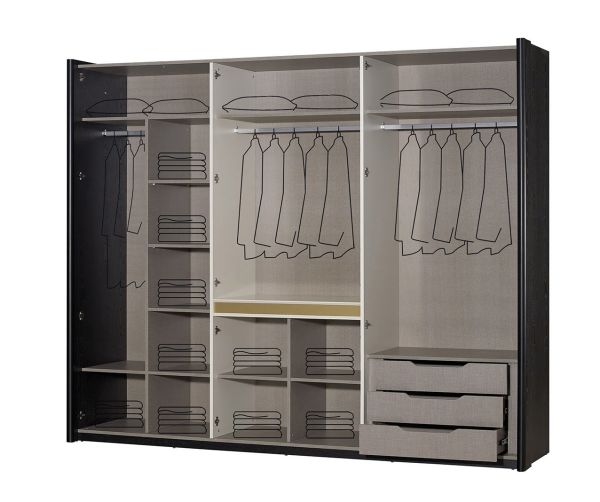 Venüs Modern 6 Kapaklı Gardolap