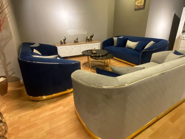 Outlet Genova 3 Adet 3'lü Koltuk