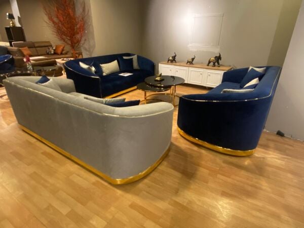 Outlet Genova 3 Adet 3'lü Koltuk