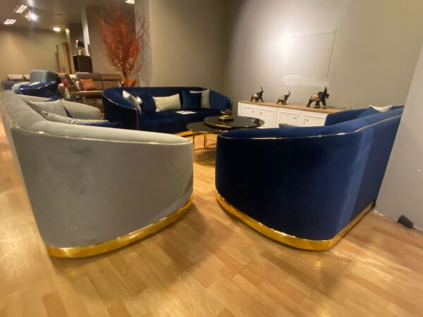 Outlet Genova 3 Adet 3'lü Koltuk