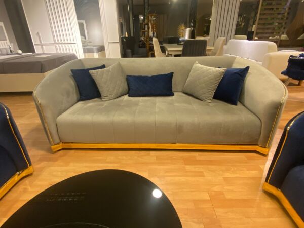 Outlet Genova 3 Adet 3'lü Koltuk