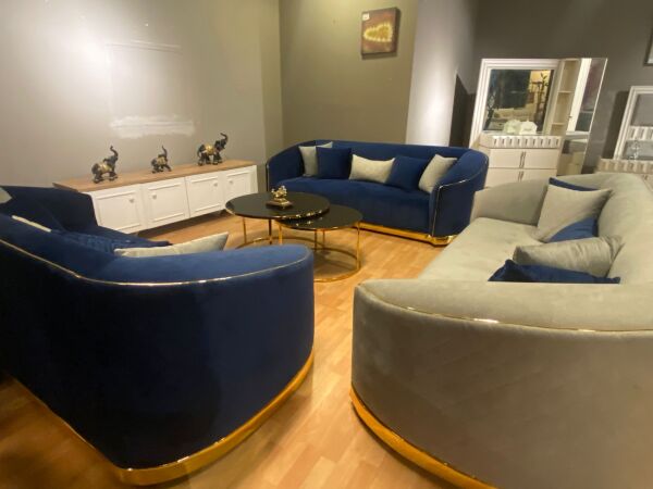 Outlet Genova 3 Adet 3'lü Koltuk