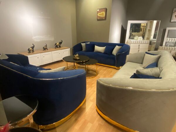 Outlet Genova 3 Adet 3'lü Koltuk