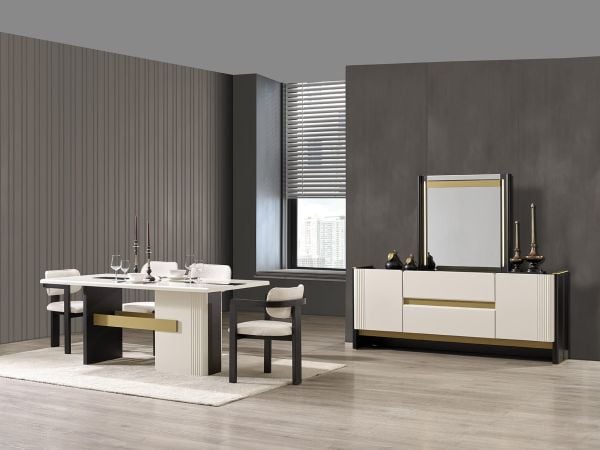 Venüs Modern Yemek Odası Takımı