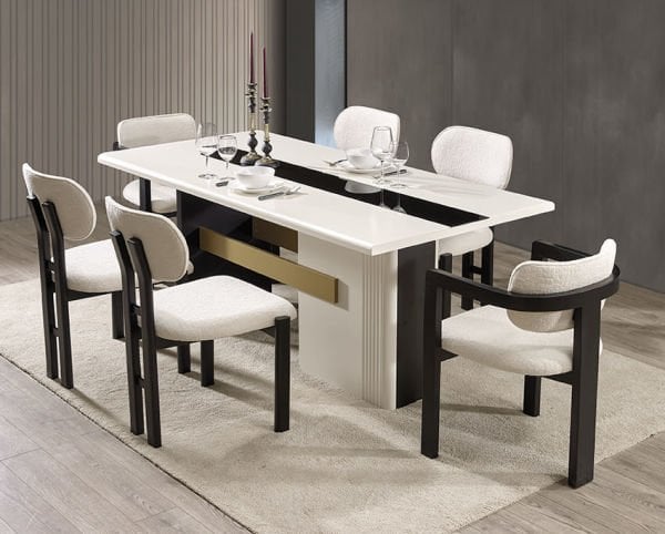 Venüs Modern Yemek Odası Takımı