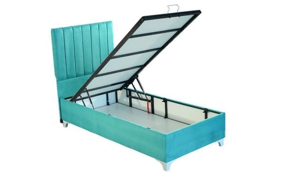 Pembe ve Mavi Safir 90x 190 Baza Set