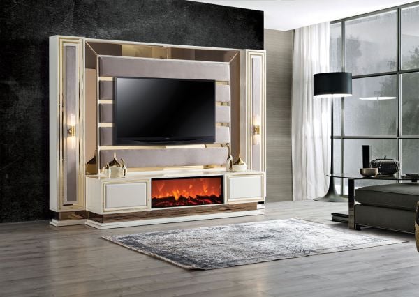 Mona Şömineli Tv Ünitesi