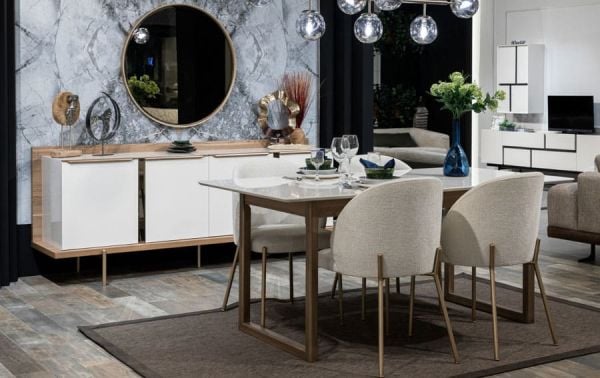 Outlet İsabella Yemek Odası Takımı