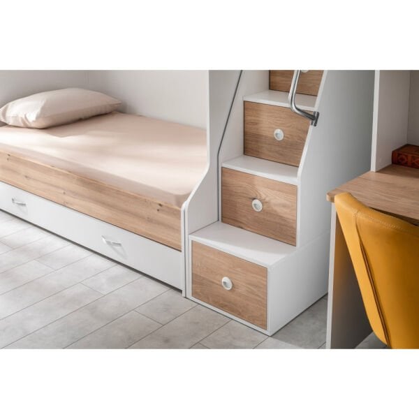 T-342 Tarz Ahşap Ranza Yavrulu ( 90X190 )