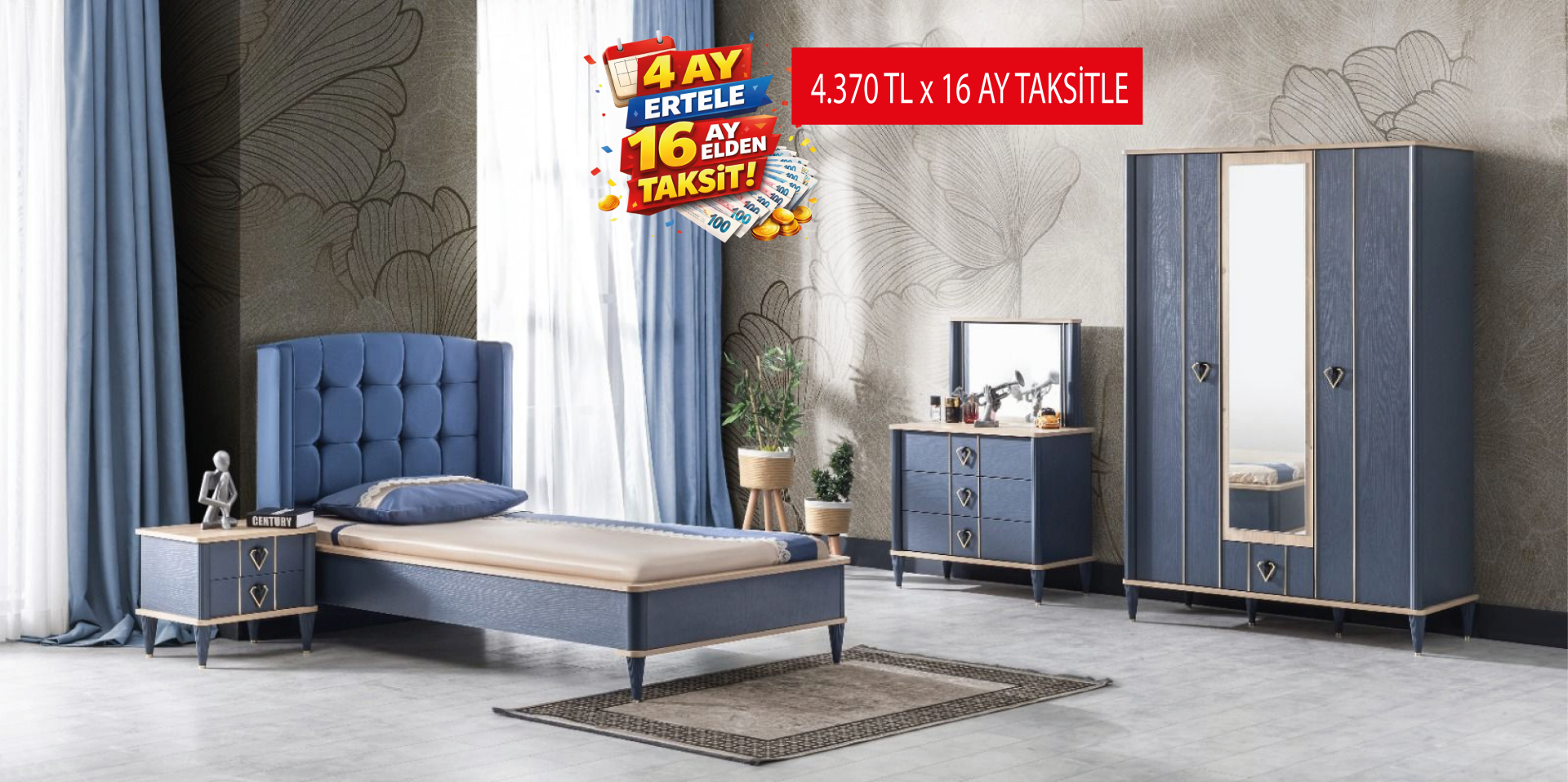 Florya Mavi Genç Odası