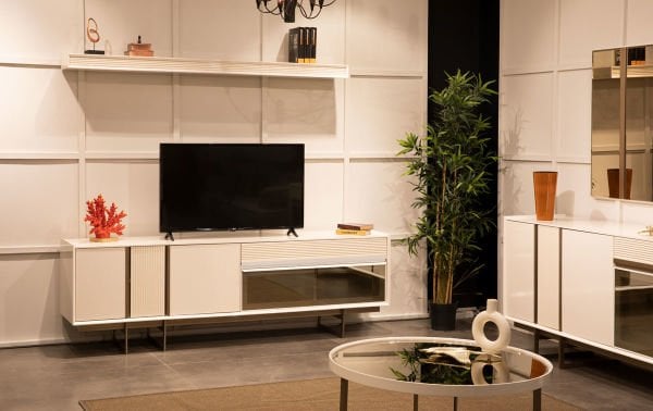 Outlet Aura Beyaz Tv Ünitesi