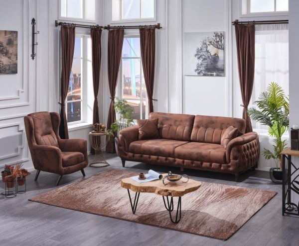 Kahverengi Lexus Koltuk Takımı