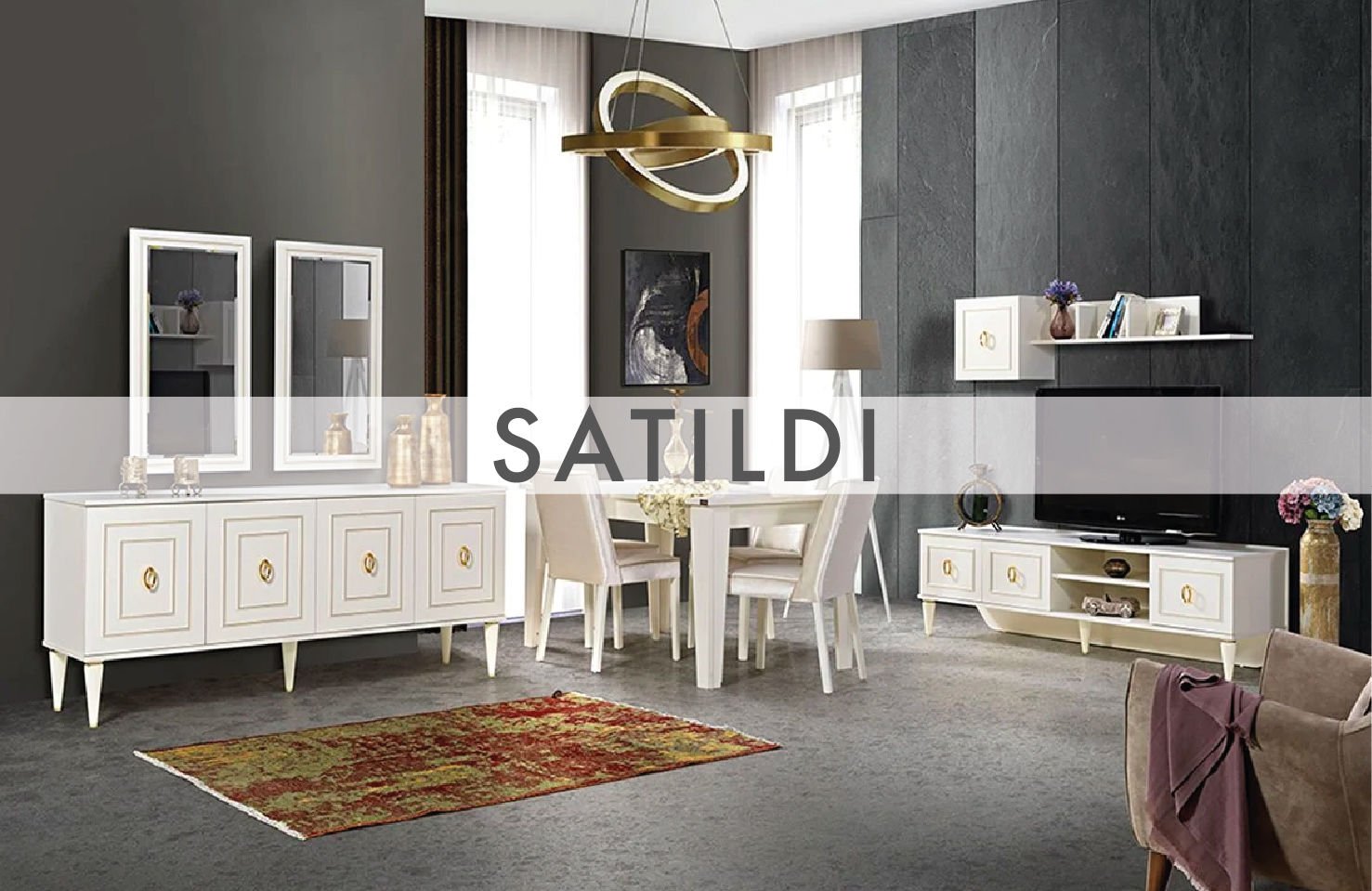 Outlet Su Yemek Odası Takımı