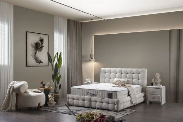 Monart Baza + Yatak + Başlık