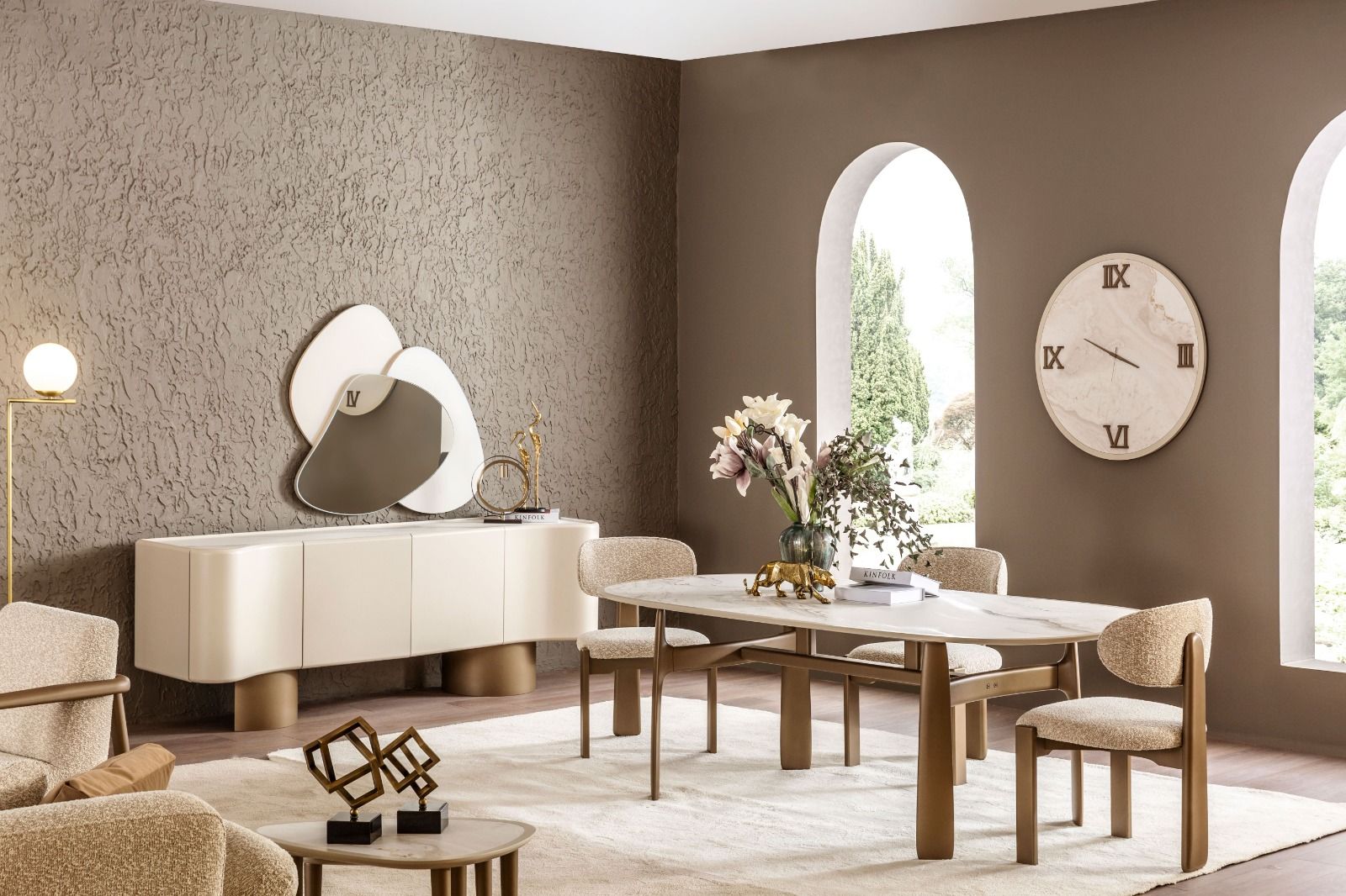 Hera Efes Porselen Yemek Odası Takımı