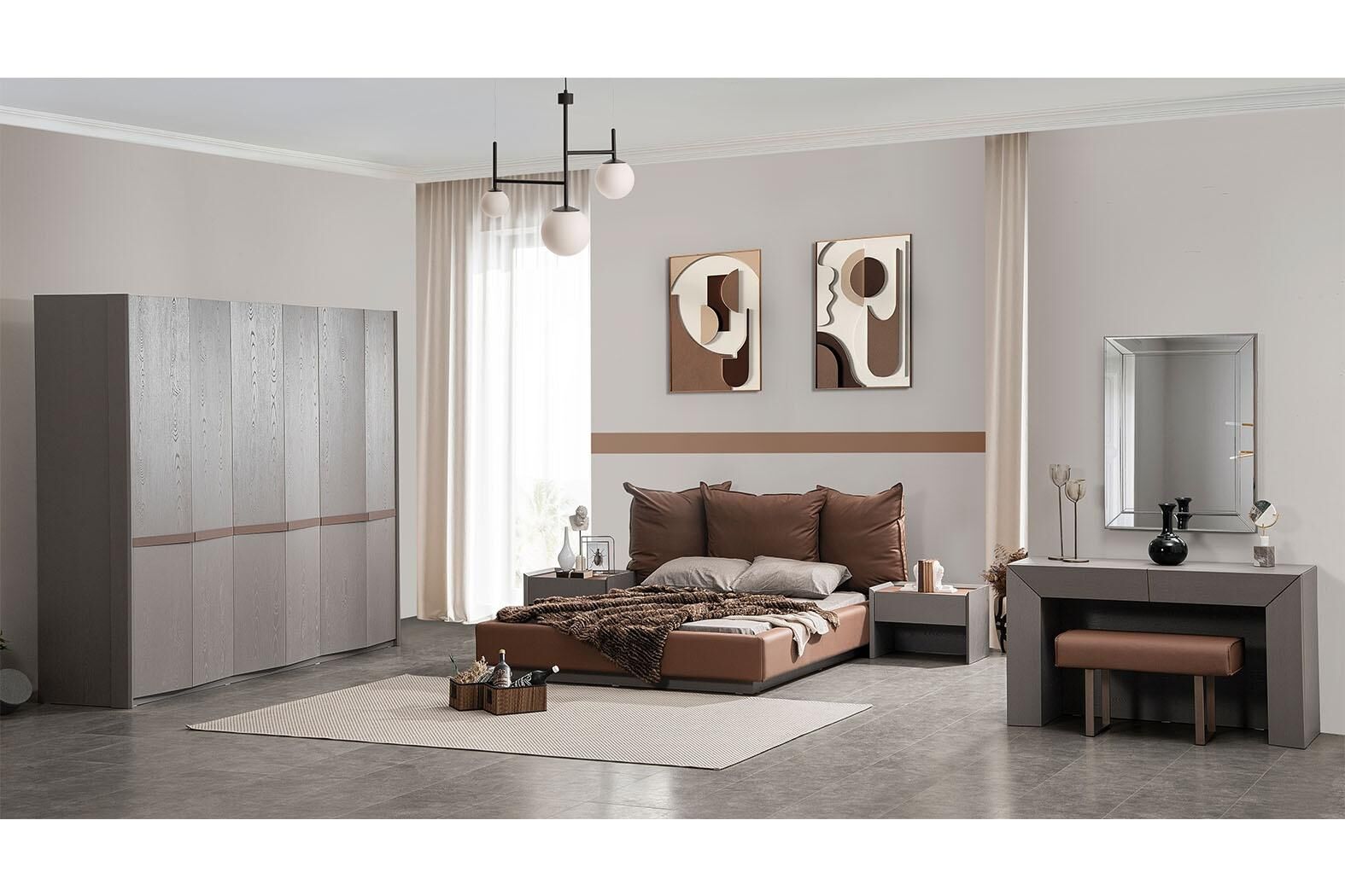 Outlet Olivia Yatak Odası Takımı