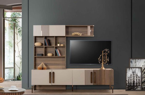 Viva Ahşap TV Ünitesi