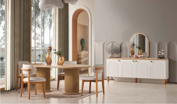 Safir Modern Yemek Odası Takımı