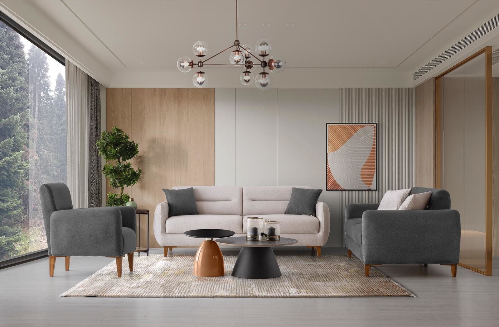 Puffy Sandıklı Koltuk Takımı