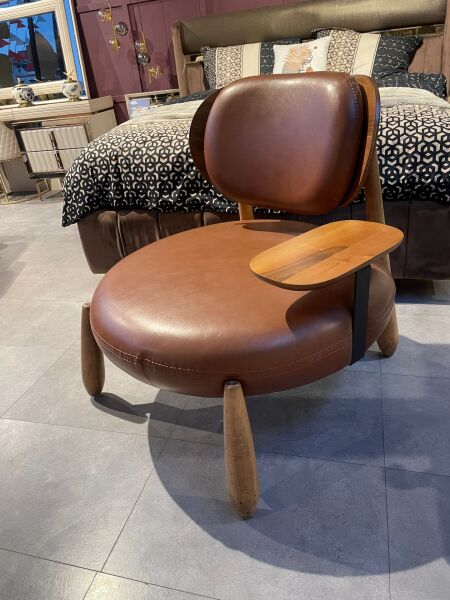 Outlet Ahşap Tekli Berjer