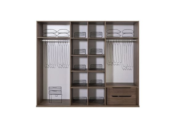 Outlet Retro Yatak Odası Takımı