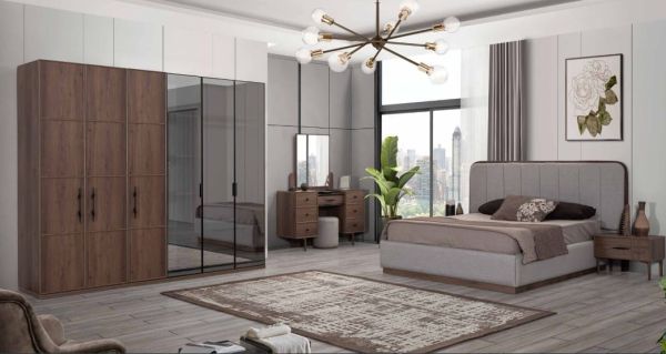 Outlet Retro Yatak Odası Takımı