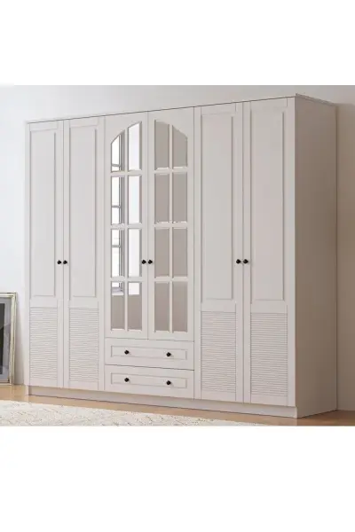 İzel 6 Kapaklı Dolap