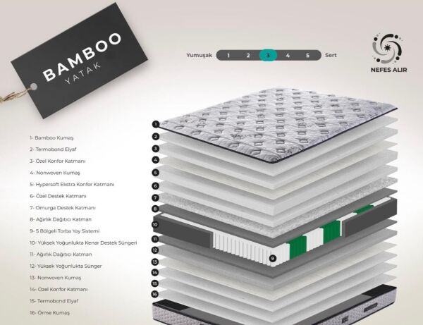 Bamboo Yatak