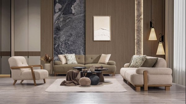 Vintage Panda Koltuk Takımı