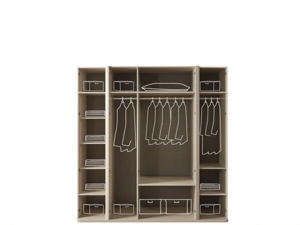 Crea 5 Kapılı Dolap