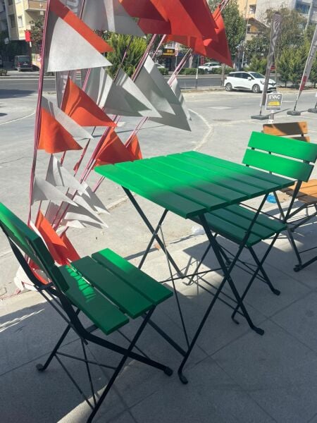 Katlanır Balkon Masa Takımı