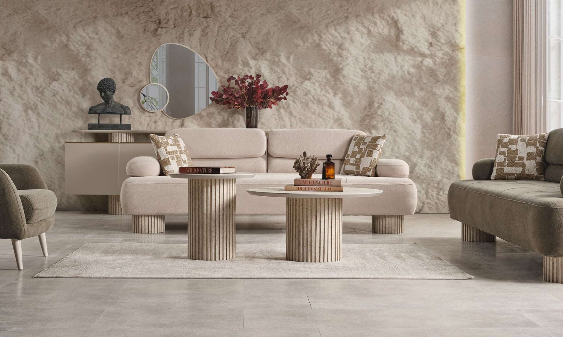 Artemis Orta Sehpa SET