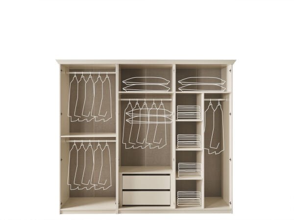 Anka 6 Kapılı Gardolap