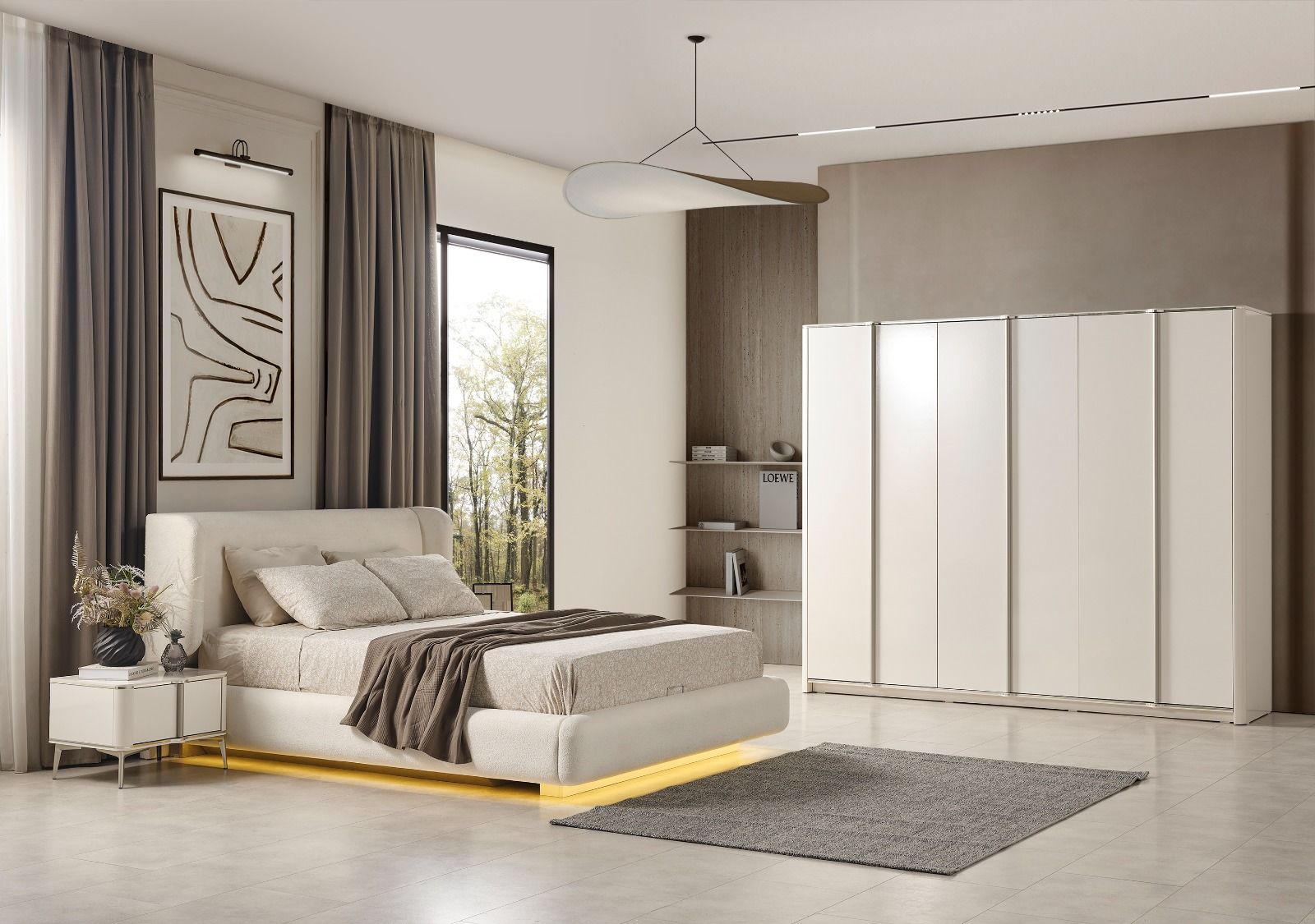 Kavis 6 Kapılı Gardolap