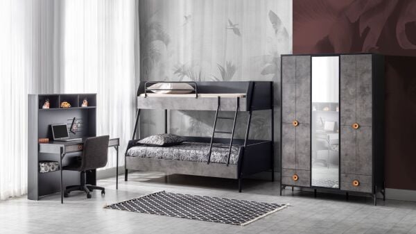 Prova Ahşap Ranzalı Çocuk Odası